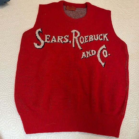 Very vintage Sears, Roebuck and Co vest